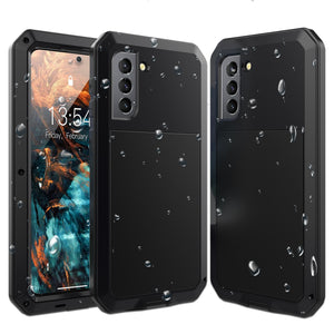 For Samsung Galaxy S21 Ultra/S21 Plus Case Aluminum Metal Case Original Shockproof Drop Heavy Duty Protection Doom Armor for S21 - for Galaxy S21 / Black phone case / United States Find Epic Store