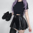 Elegant Zipper Mini A-Line Skirt - 349 Find Epic Store