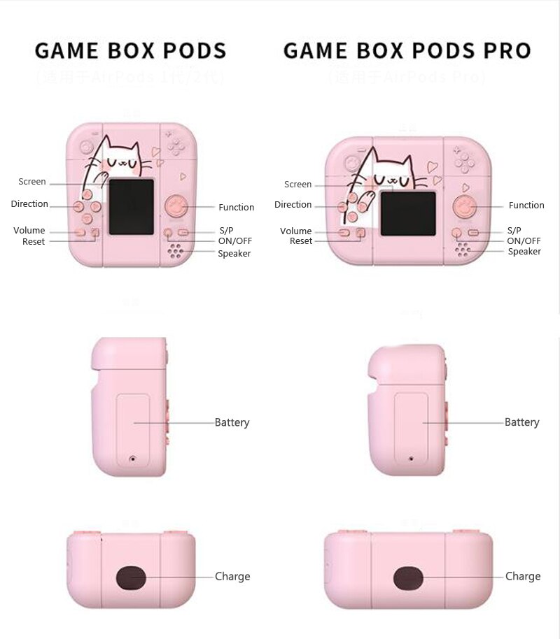 Case for Tetris Airpod Pro Game Player with Classic Games Engineering Grade ABS Drop Protection Fashion for Airpods 1 2 Pro Case - 200001619 Find Epic Store