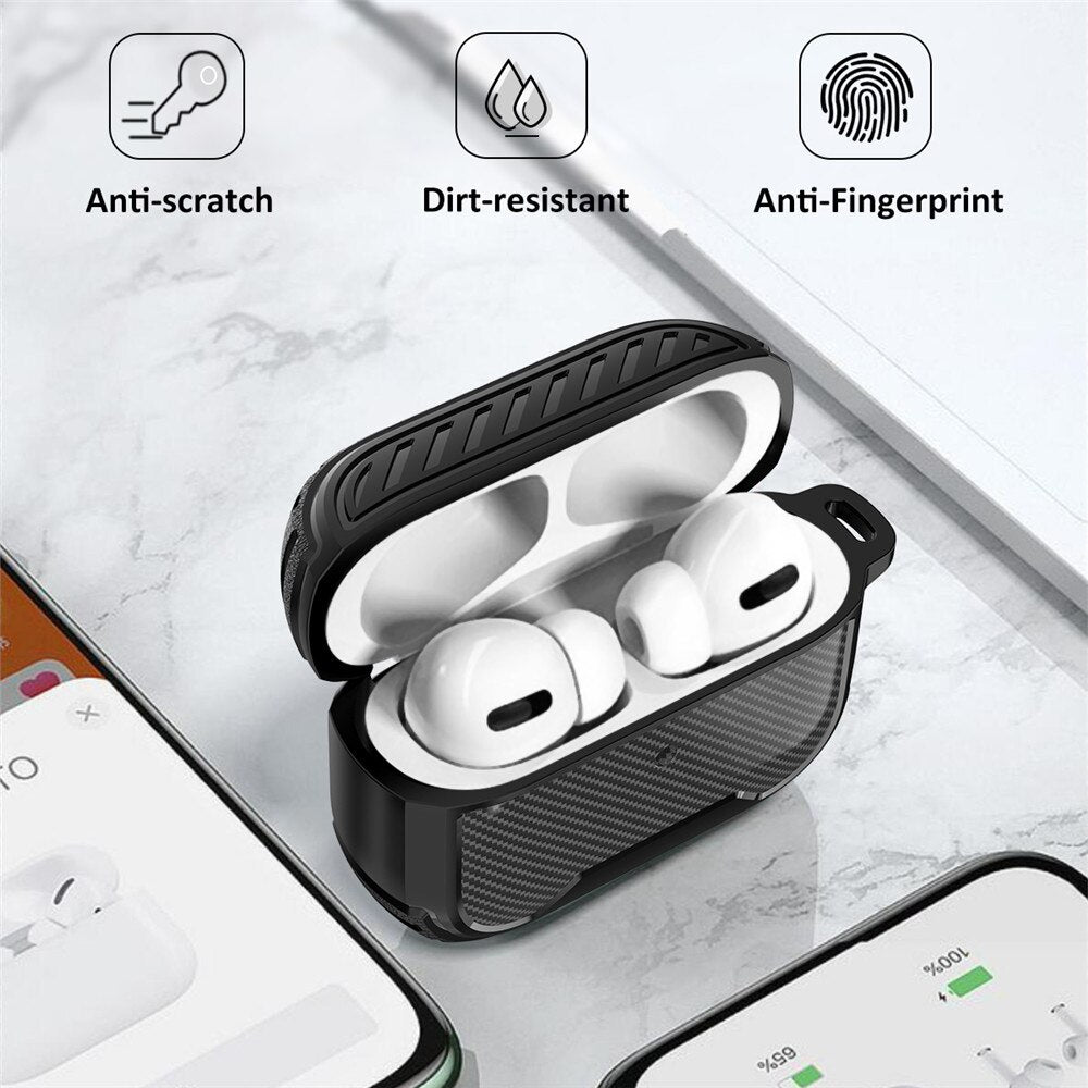 for AirPods Pro Case Protective PU Leather Cover and Skin For AirPods Pro Earphone Box Air Pods Pro Case Earphone Accessories - 200001619 Find Epic Store