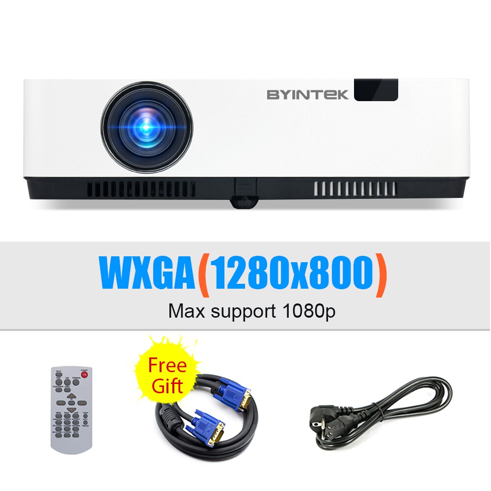 BYINTEK K400 K500 K600 Smart WIFI Full HD 1080P 3LCD 300inch Office Cinema Projector 4K 3D Beamer Cinema Education Meeting Adver - 2107 United States / K500 1280x800 WXGA Find Epic Store