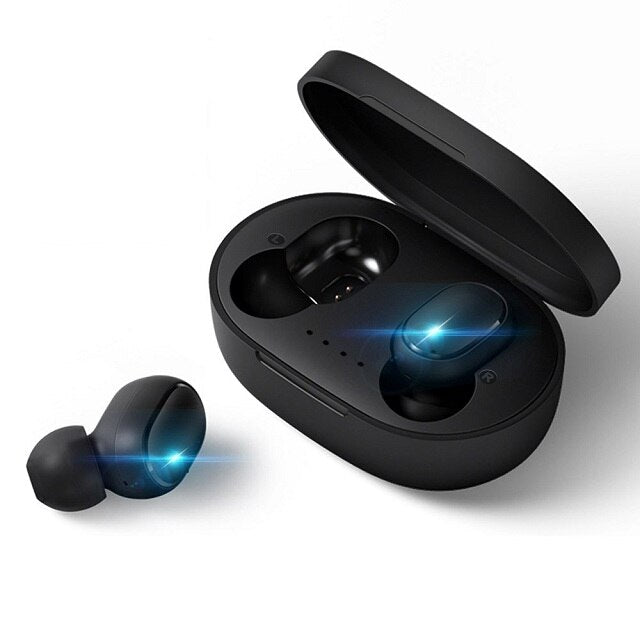 Wireless Bluetooth Earphones TWS Bluetooth 5.0 Stereo Earbuds With Mic Handsfree Tap Control for Xiaomi Redmi iPhone Smartphone - 63705 Black / United States Find Epic Store