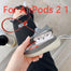 Silicone For airpods 1/2 protector Cover 350 Cute coconut shoes earphone Accessories for Apple AirPods Pro Case Street fashion - 200001619 United States / for AirPods 2 1 6 Find Epic Store