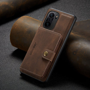 XiaoMi Poco F3/RedMi K40/RedMi K40 Pro - Leather Case with Magnetic Wallet Leather Small Wallet in Kickstand Card Holder Designed Cover - 380230 for Poco F3 / Brown / United States Find Epic Store