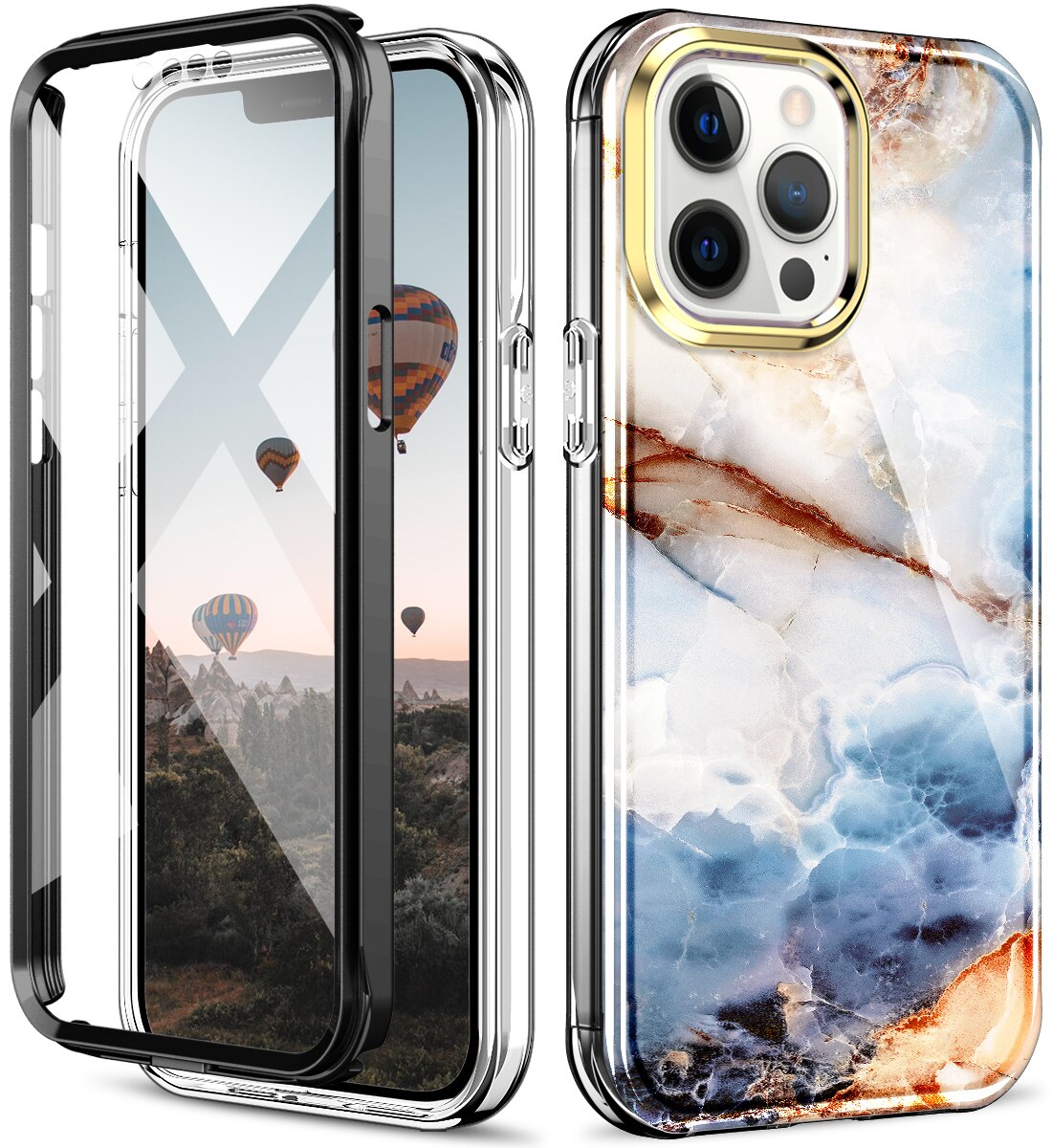 For iPhone 13 Pro Max Case 2021, Ultra Slim Thin Glossy Marble Stylish Cover Soft TPU Shockproof Protective Phone Case - 0 for iPhone 13 / L07 / United States Find Epic Store