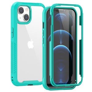 Clear PC Phone Case For iPhone 13 Pro Max/iPhone 13 Pro/iPhone 13 Mini Shockproof Protection Simple Transparent Back Cover - 380230 for iPhone 13 / green / United States Find Epic Store