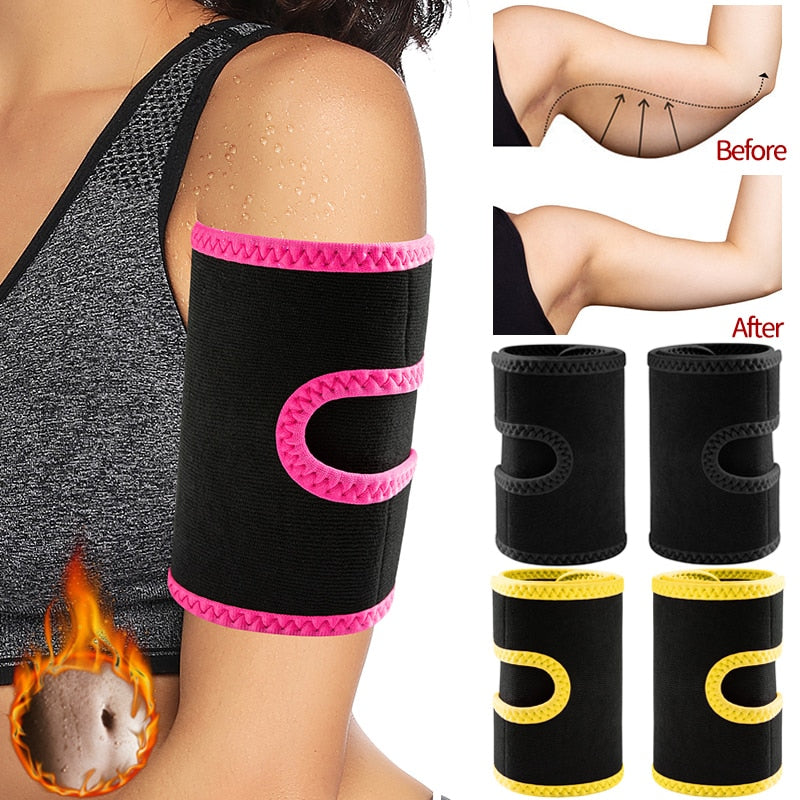 Arm Trimmers Sauna Sweat Band for Women Sauna Effect Arm Slimmer Anti Cellulite Arm Shapers Weight Loss Workout Body Shaper - 31205 Find Epic Store