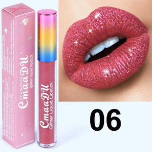 New Shiny Diamond Waterproof Liquid Lipstick - 200001142 06 / United States Find Epic Store