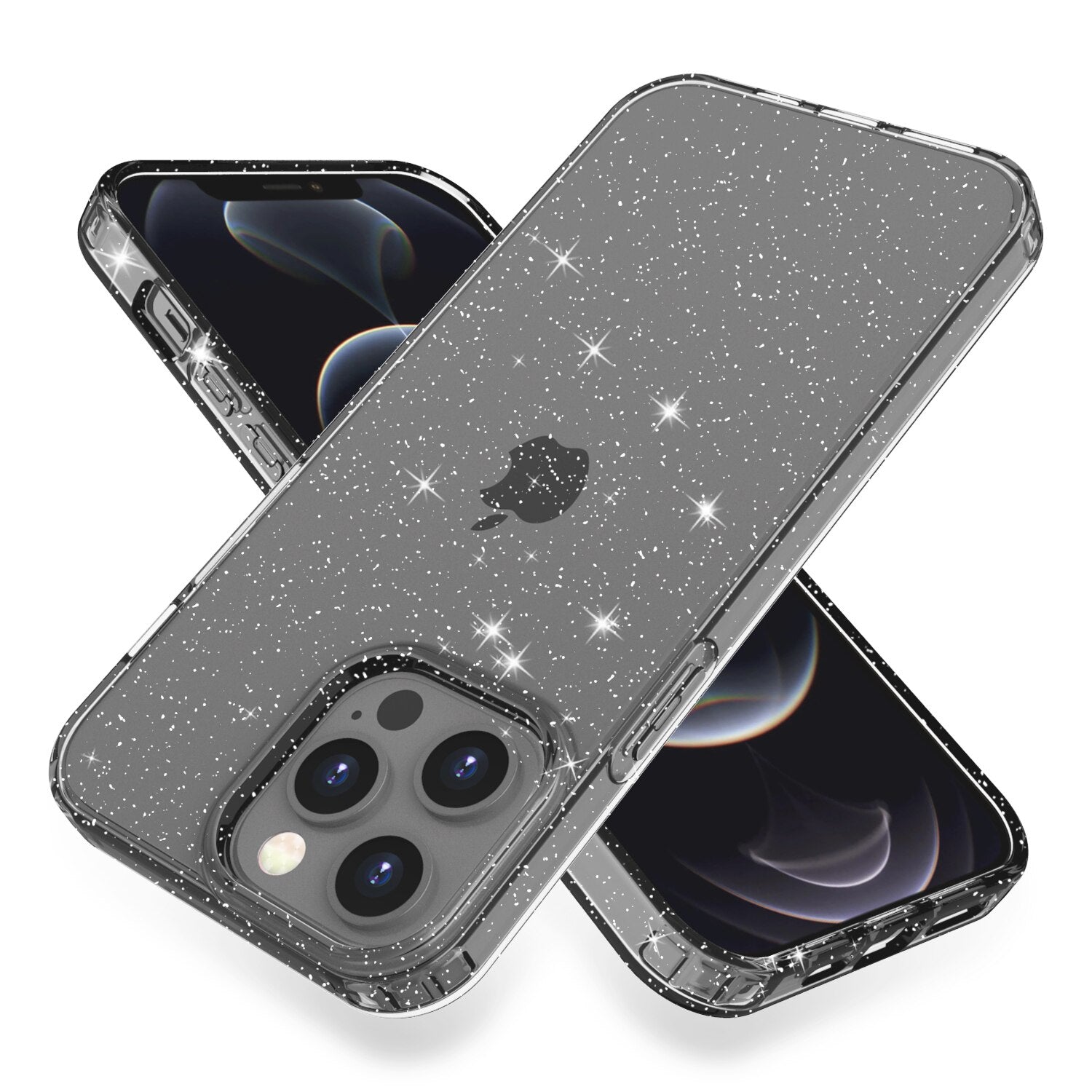 Case For Apple iPhone 13 Pro Case iPhone 13 Pro Max 5G Glitter Case Cover Clear Matte Anti-fall for iPhone 13 Pro - 5G - 0 for iPhone SE 2020 / black / United States Find Epic Store