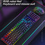 ZK40 1 Set T6 Keyboard and Mouse Rainbow Backlight USB Ergonomic Keyboard for PC Laptop Clavier Gamer Keyboard And Mouse Kit Pad - 70802 Find Epic Store
