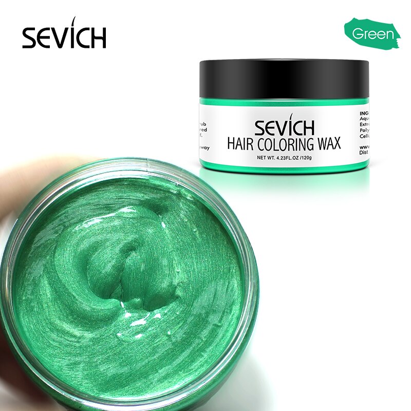 Sevich 9 Colors Unisex Hair Color Wax Temporary Hair Dye Strong Hold Disposable Pastel Dynamic Hairstyles Black Hair Color Cream - 200001173 Find Epic Store