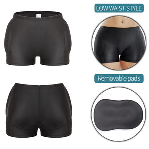 High Waist Butt Lifter Padded Shapewear Hip Pads Push Up Booty Enhancer Tummy Control Panties Buttocks Lift Women Body Shaper - 31205 Black 25 / Asian(XL)US(M) / United States Find Epic Store