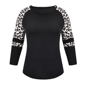 6XL Leopard Printed T-shirt - 200000791 Find Epic Store