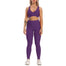 Yoga Set Women Workout Dry Fit Sportswear - 200002143 purple full / S / United States Find Epic Store