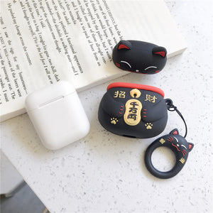 Lucky Cat For Airpods Pro 2 1 Case Silicone Cute Wireless Bluetooth Headset Headphone Air pod For Apple Airpods Pro/2/1Cases - 200001619 Find Epic Store