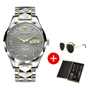 Swiss Brand Automatic Stainless Steel Waterproof Sapphire Glass Watch - 200033142 gray face / United States Find Epic Store
