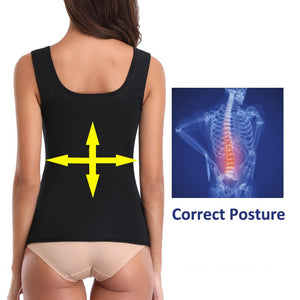 Women Sauna Sweat Vest Weight Loss Shapewear Waist Trainer Tummy Slimming Sheath Workout Body Shaper Corset Fitness Slim Top - 31205 Find Epic Store