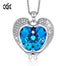 Women Animal Necklace with Blue Crystals Dolphin Pendant - 200000162 Find Epic Store