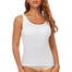Built-in Bra Padded Camisole Yoga Tanks Tops Summer Sleevess Vest with Cup Basic Undershirts Push Up Activewear Shapers - 0 White / S / United States Find Epic Store