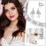 Wedding Jewelry Set with Heart Crystals and Pearls - 100007324 Find Epic Store