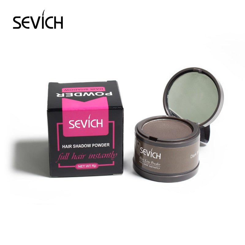 SEVICH Hair Shadow Powder Hairline 8 Color Modified Repair Hair Shadow Trimming Powder Makeup Hair Natural Cover Beauty - 200001173 United States / Dark brown Find Epic Store