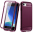 For iPhone SE 2020 Case with Screen Protector, Rugged Shock Resistant, Anti-Scratch Soft TPU Protective Case - 380230 for iPhone 7 / Wine Red / United States Find Epic Store