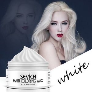 9 Color Temporary Hair Color Wax Unisex One-time Hair Color Gel Molding Paste Dye cream Hair Coloring Styling DIY Mud - 200001173 Find Epic Store