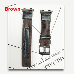 Nylon Fabric Wrist Strap For OPPO Watch 41mm 46mm Nylon Bracelet Band Breathable Strap Wristband For OPPO Watch 46mm 41mm - 200000127 United States / Brown / 41mm Find Epic Store