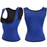 Women Sauna Sweat Vest Weight Loss Shapewear Waist Trainer Tummy Slimming Sheath Workout Body Shaper Corset Fitness Slim Top - 31205 Blue / S / United States Find Epic Store