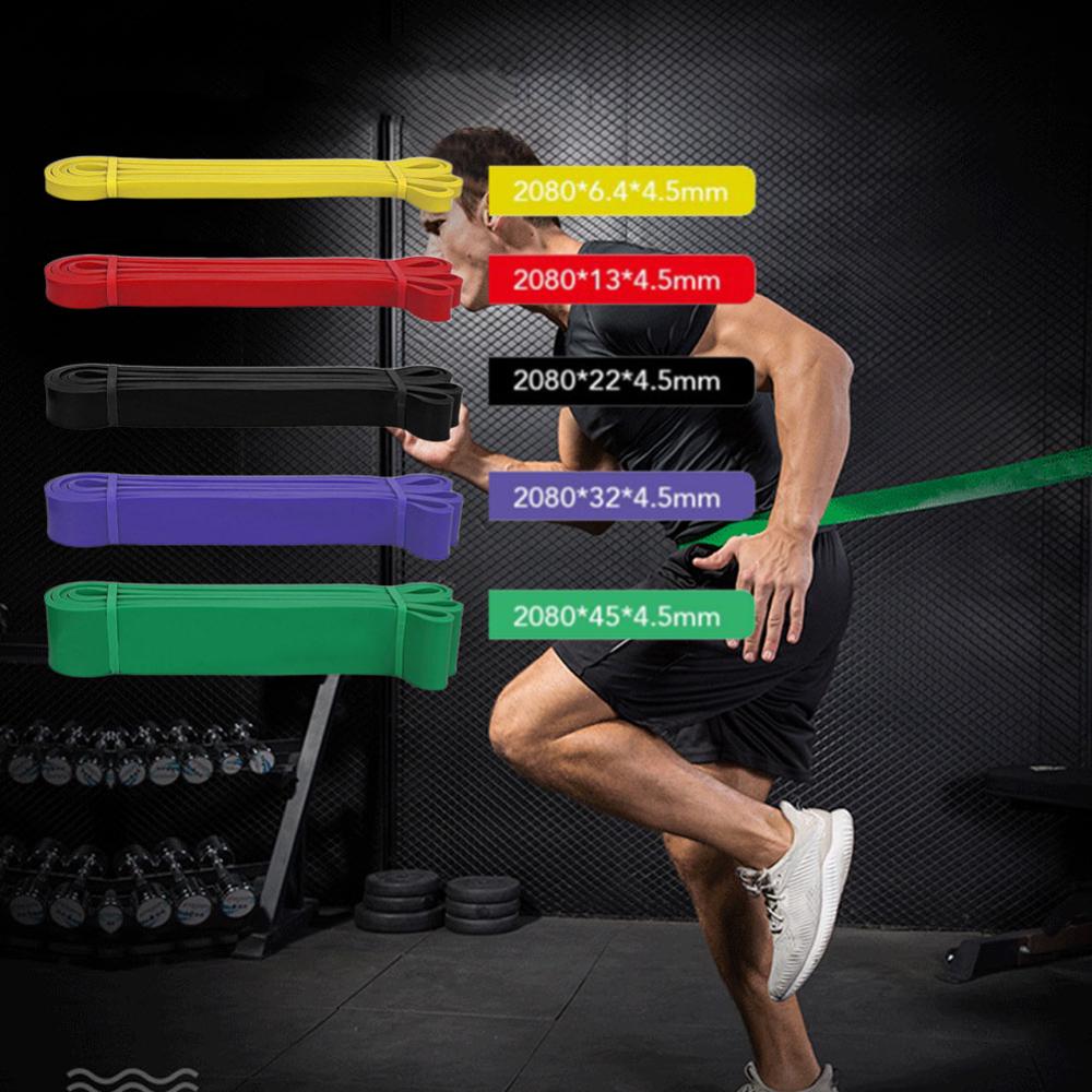 2080MM Super Long Resistance Bands Workout Rubber Gym Expander CrossFit Power Lifting CrossFit Strengthen Muscle Equipment Unsex - 200001973 Find Epic Store