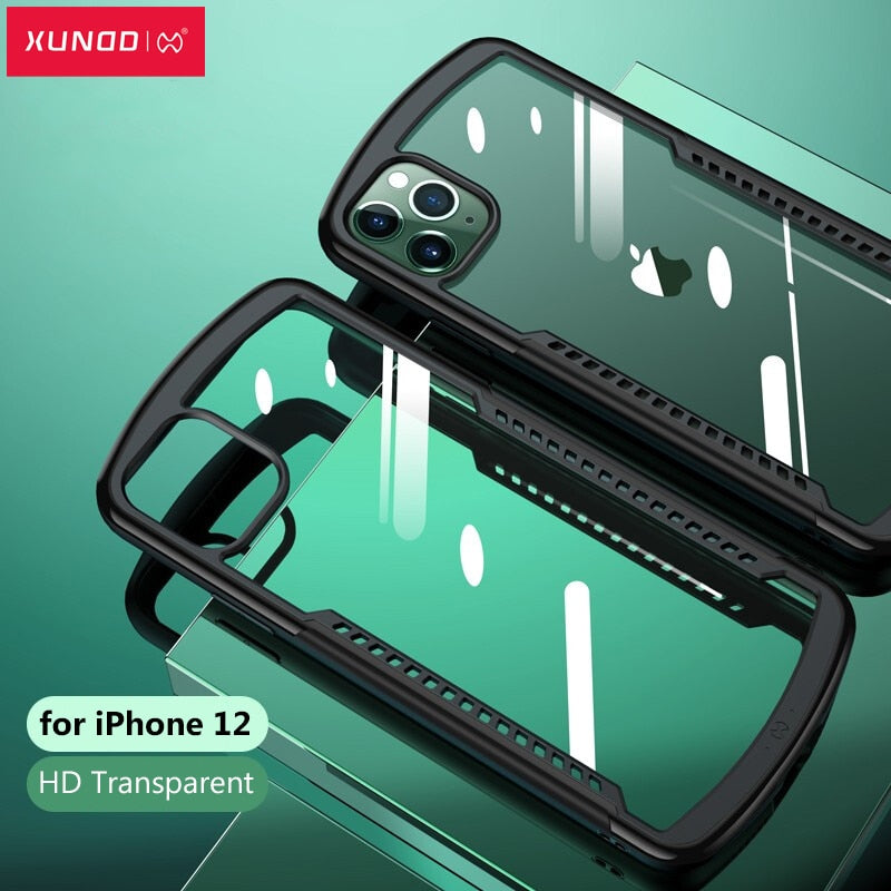 For iPhone 12 Pro/iPhone 12 6.1" Case, Xundd Shockproof Back Cover Protective Transparent Cover Thin Shell For iPhone12 Pro 6.1" - 380230 Find Epic Store