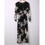 Long Sleeve Printing Floral Dress - 200000347 Find Epic Store