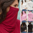 Loose Turtleneck Long Sleeve Solid Face Mask Tops - 200000791 Find Epic Store
