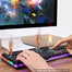 ZK40 FV-Q302 Gaming Keyboard Wired Mechanical Keyboards With LED Backlight Gaming Laptop Manipulator luminous Computer Keyboard - 70802 Find Epic Store