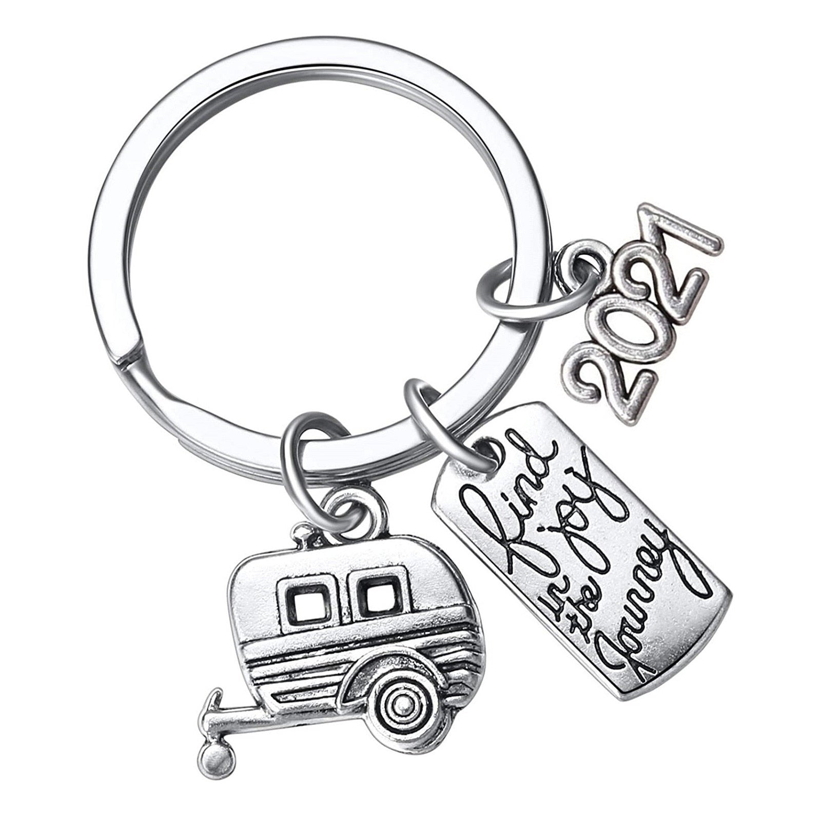 2021 Find In The Journey Rv Outdoor Gift Retirees Memorial Keychain Multifunction Carry Bag Others Multiple Pendants DAIGELO - 200000174 Find Epic Store