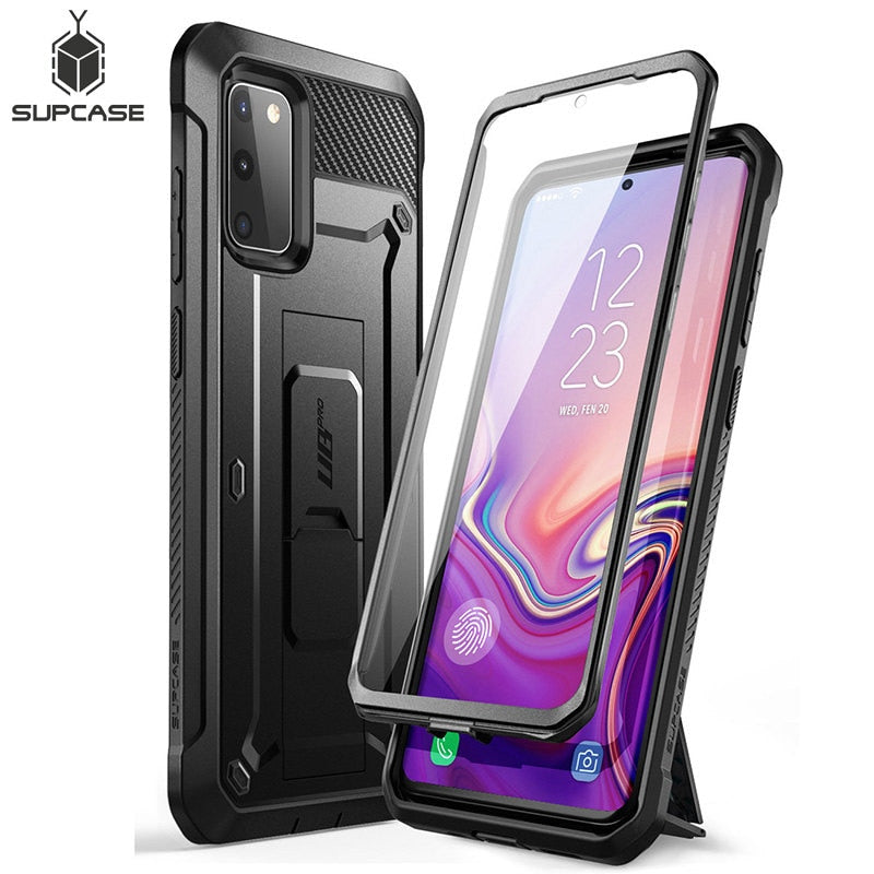 For Samsung Galaxy S20 FE Case (2020 Release) UB Pro Full-Body Holster Cover WITH Built-in Screen Protector & Kickstand - 380230 Find Epic Store