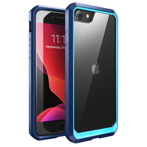 For iPhone 7 8 Case For iPhone SE 2020 Case 4.7 UB Series Premium Hybrid Protective TPU Bumper + Clear PC Back Cover - 380230 PC + TPU / Blue / United States Find Epic Store