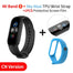 MI Band 5 Smart Bracelet 4 Color Fitness Tracker Bluetooth Sport Waterproof Smart Band - Add Skyblue Strap / CN Find Epic Store