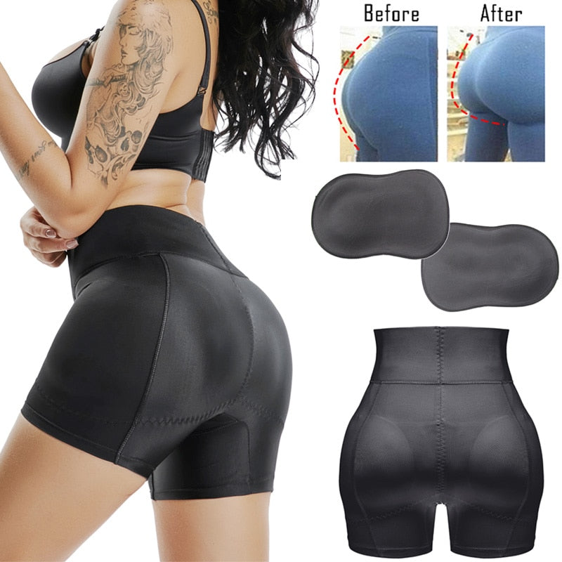 High Waist Butt Lifter Padded Shapewear Hip Pads Push Up Booty Enhancer Tummy Control Panties Buttocks Lift Women Body Shaper - 31205 Find Epic Store