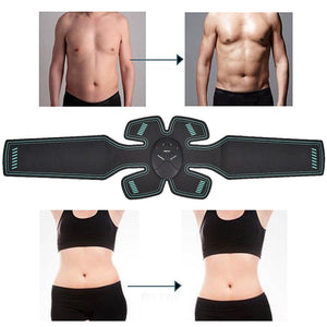 Waist Abdominal Muscle Stimulator Electro Muscle Stimulation Body Slimming Massager EMS Trainer ABS Stimulator Fitness Training - 201222206 Find Epic Store