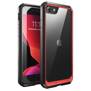 For iPhone 7 8 Case For iPhone SE 2020 Case 4.7 UB Series Premium Hybrid Protective TPU Bumper + Clear PC Back Cover - 380230 PC + TPU / Red / United States Find Epic Store