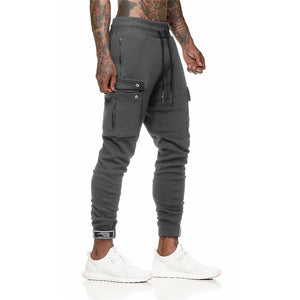 Pocket Gym Men Jogger Pants - Gray / XL Find Epic Store