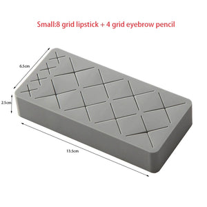Grid Silicone Lipstick Rack - Grey / S Find Epic Store