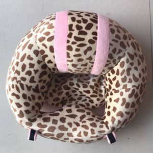 Baby Support Cushion Chair - giraffe pink stripe Find Epic Store