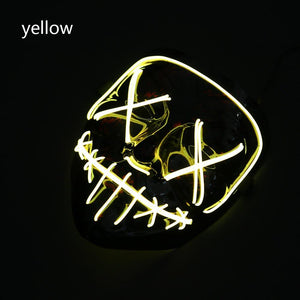 HALLOWEEN LED MASK - Yellow Find Epic Store