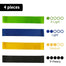 Resistance Bands Set Elastic Rubber Bands - As picture-M Find Epic Store