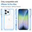 Clear Hard PC Back Case For Apple iPhone 14 Pro Max Camera Lens Protective Soft TPU Bumper Transparent Cover For iPhone 14 Pro - 0 Find Epic Store