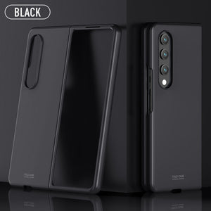 Case For Samsung Galaxy Z Fold 4 Fashion Skin Scrub Shell Cell Phone Cover Precise Cutout Ultra Thin Folding Case - 0 For Galaxy Z Fold 4 / Black / United States Find Epic Store