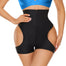 Body Shaper Tummy Control Panties Shapewear Shorts with Zip Mid-waisted Belly Control - 0 Black / S Find Epic Store