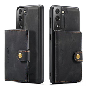 Magnetic Case For Samsung Galaxy S22 Ultra S22+ Plus S21 FE Leather Wallet Card Solt Bag Case For Samsung Galaxy S22 Ultra 5G - 0 Find Epic Store